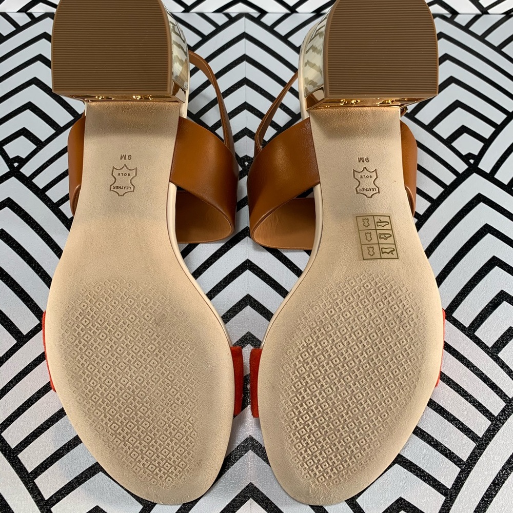 Tory Burch Gigi 55mm Sandals in Ambra/ Samba - Picture 2 of 5